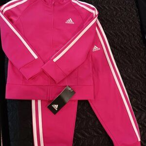 Pink Adidas Sweatsuit